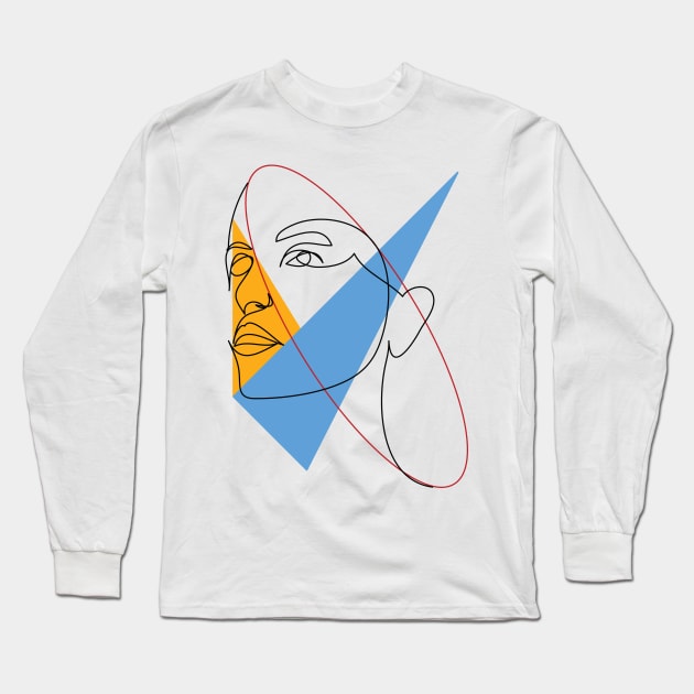 Angles Long Sleeve T-Shirt by ckai